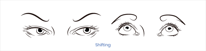 eye exercise shifting