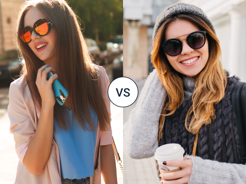 flash lenses vs polarized