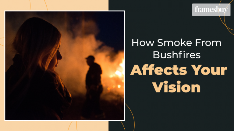 How smoke affects vision