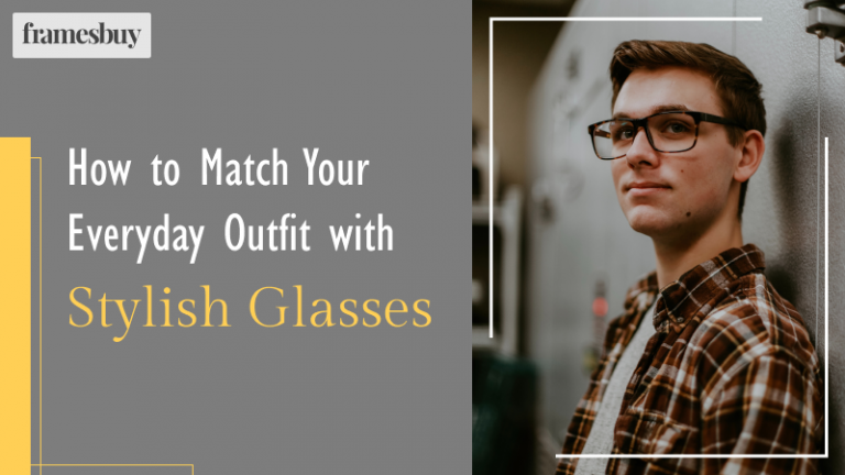 Outfit with stylish glasses
